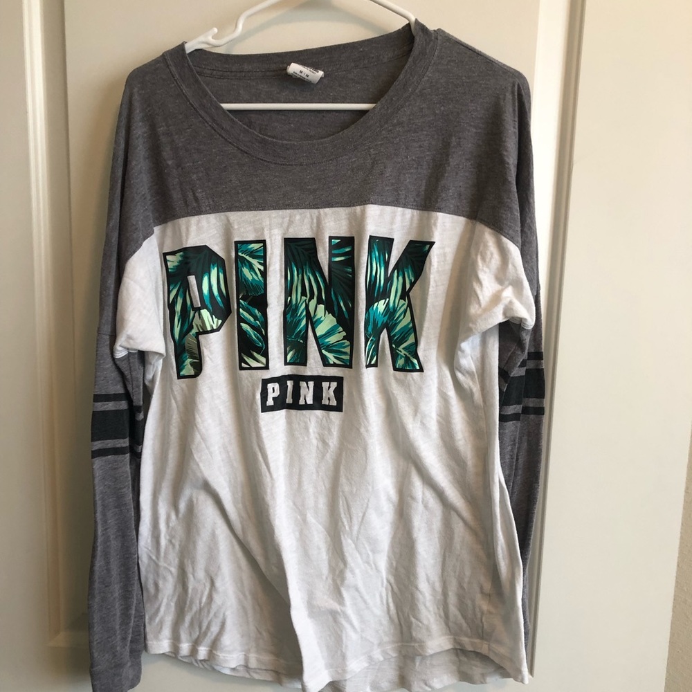 VS pink long sleeve shirt
